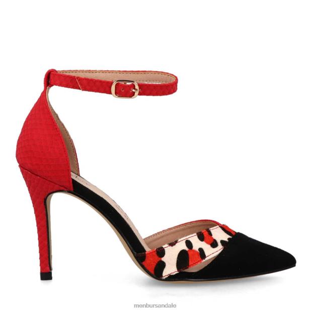 bisenti femei Menbur ZJ84J3596 roșu pantof casual chic