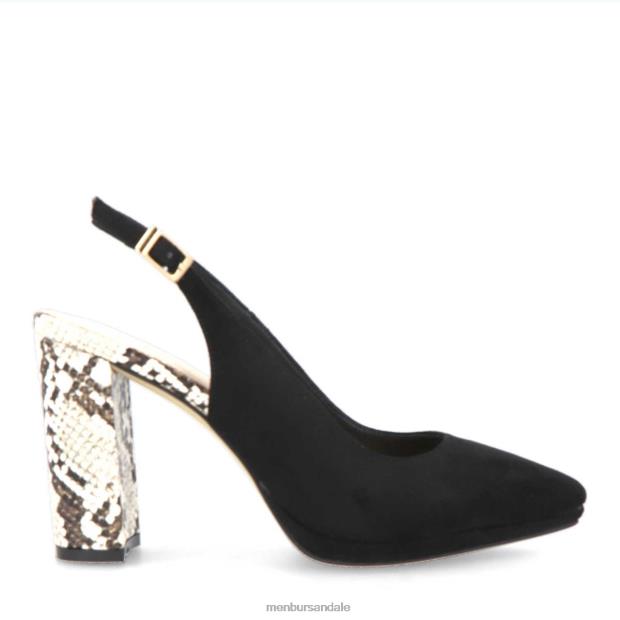 bomerano femei Menbur ZJ84J486 negru pantof casual chic