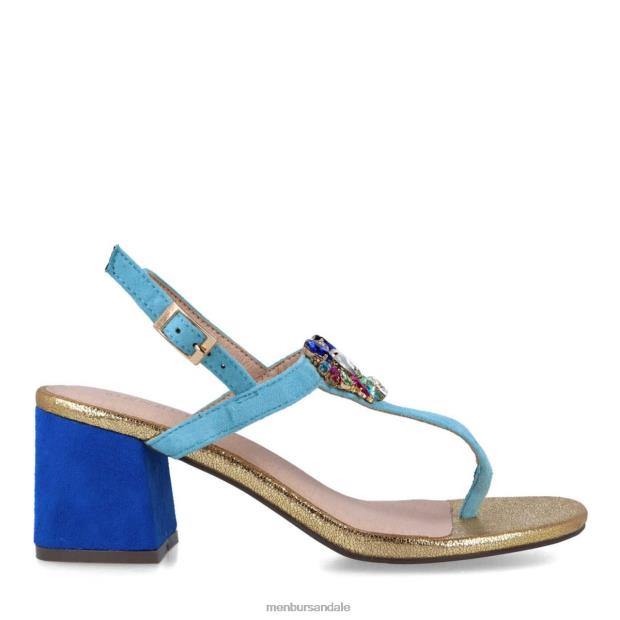 borriana femei Menbur ZJ84J3119 azul medio pantof casual chic