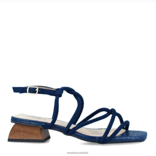 capitone femei Menbur ZJ84J481 albastru inchis pantof casual chic