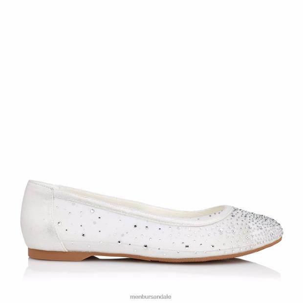 adoracion femei Menbur ZJ84J2465 alb pantof de mireasa