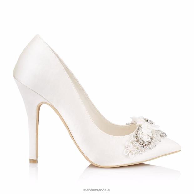 agripina femei Menbur ZJ84J2226 alb pantof de mireasa