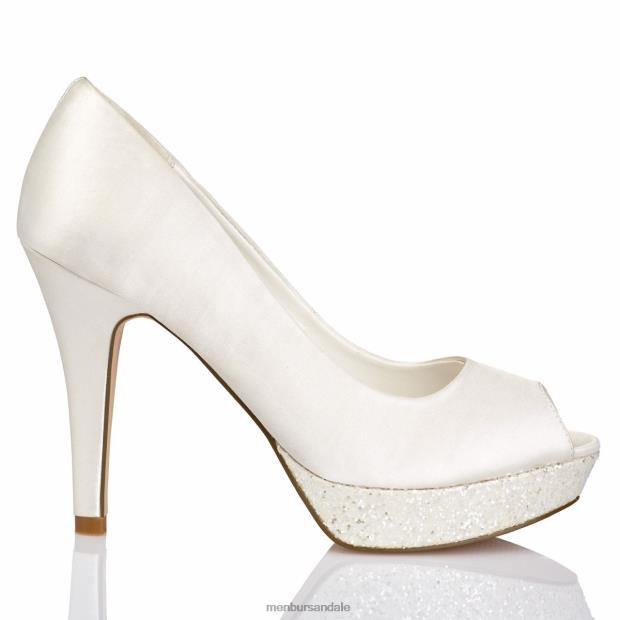 aitana femei Menbur ZJ84J2283 alb pantof de mireasa