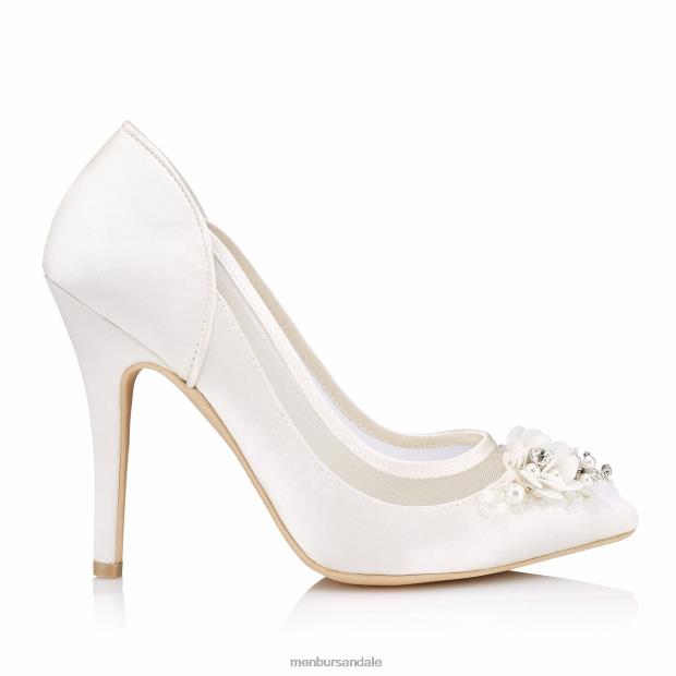 ariadna femei Menbur ZJ84J2312 alb pantof de mireasa