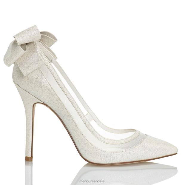 auxi femei Menbur ZJ84J2423 alb pantof de mireasa