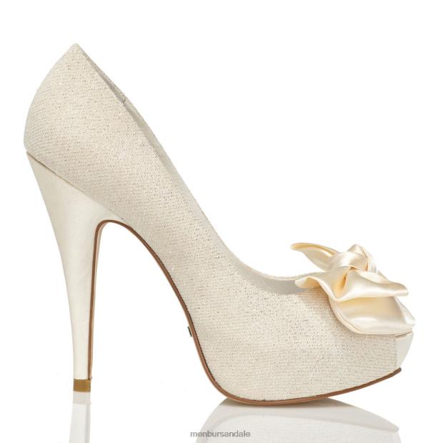 clarisa femei Menbur ZJ84J2280 alb pantof de mireasa