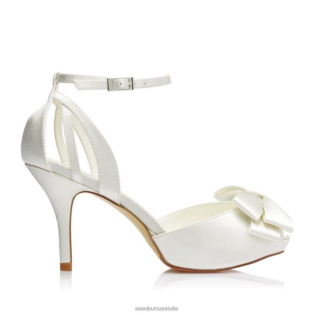 clementina femei Menbur ZJ84J2452 alb pantof de mireasa