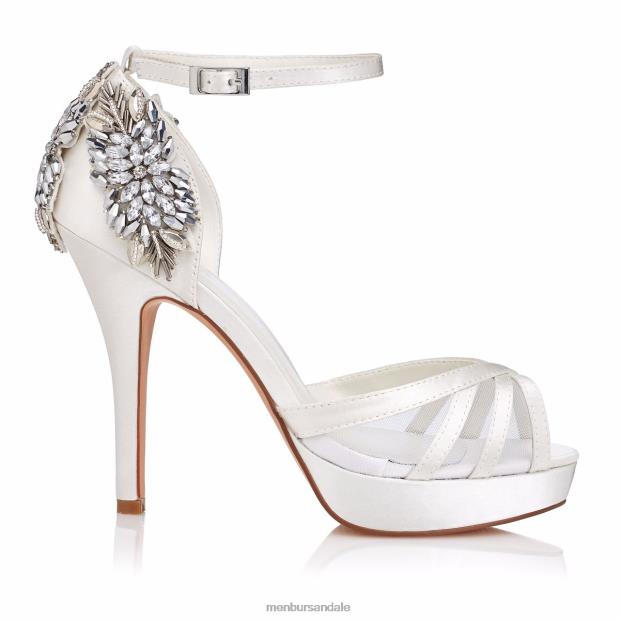 drusila femei Menbur ZJ84J2464 alb pantof de mireasa