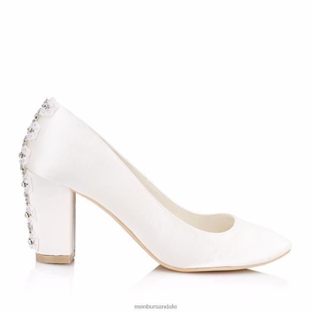 fatima femei Menbur ZJ84J2256 alb pantof de mireasa