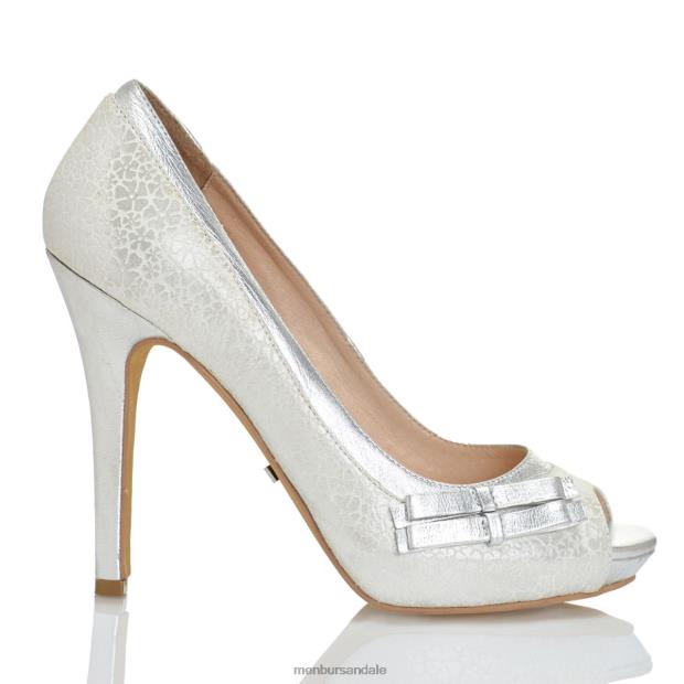 filifera femei Menbur ZJ84J2315 alb pantof de mireasa