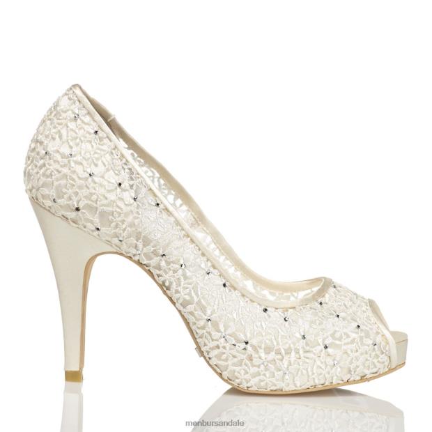 halti femei Menbur ZJ84J2318 alb pantof de mireasa