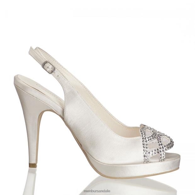 melisa femei Menbur ZJ84J2291 alb pantof de mireasa