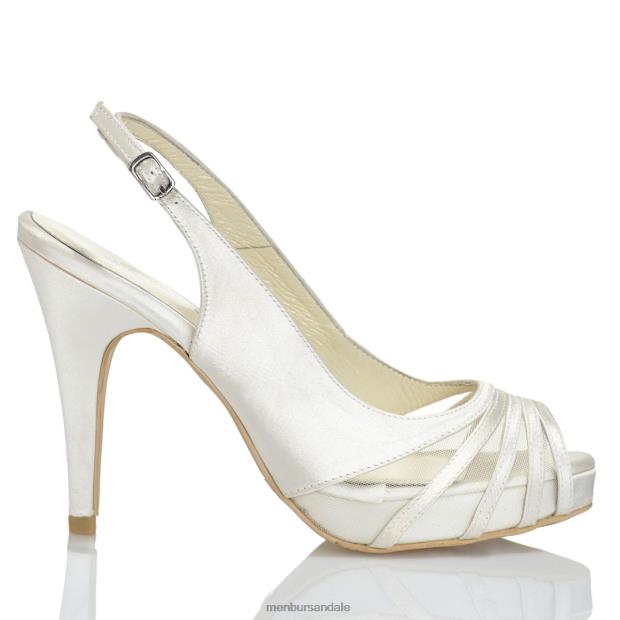 paulova femei Menbur ZJ84J2294 alb pantof de mireasa