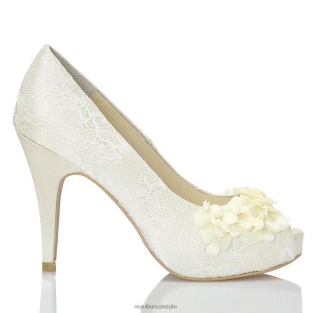 rea femei Menbur ZJ84J2288 alb pantof de mireasa