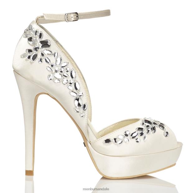 silvia femei Menbur ZJ84J2261 alb pantof de mireasa