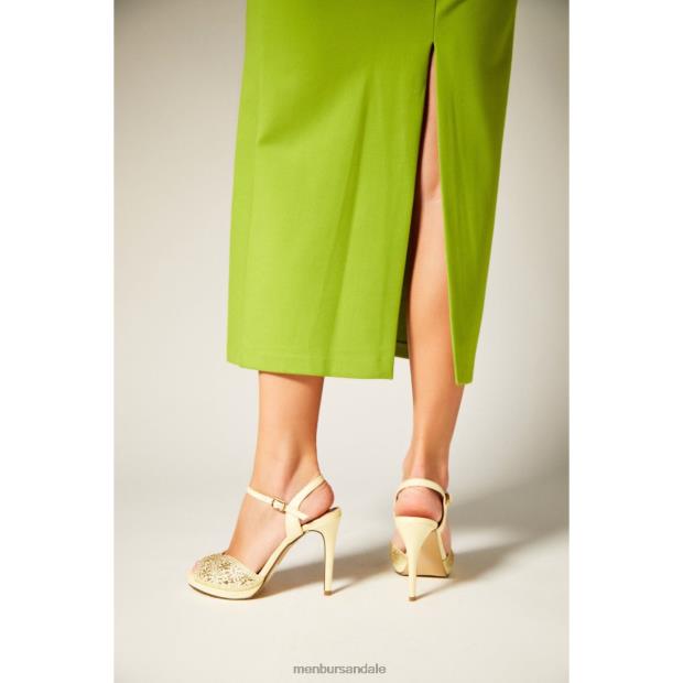 canis minor femei Menbur ZJ84J2568 galben sandale