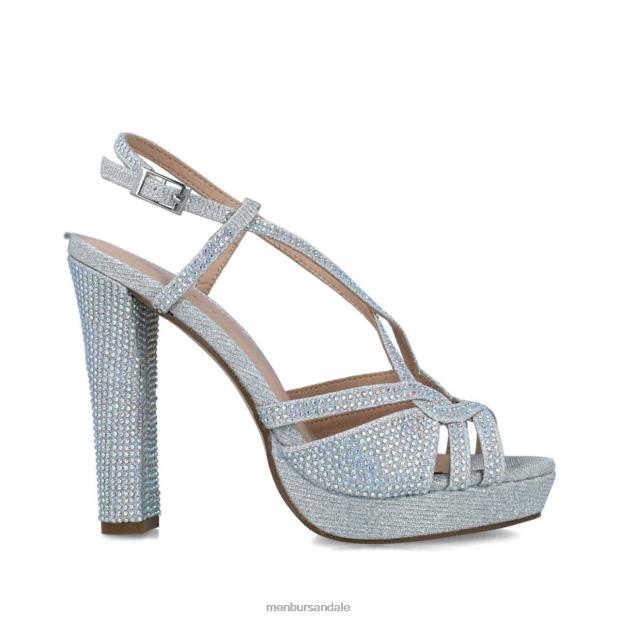 corvus femei Menbur ZJ84J2716 argint sandale