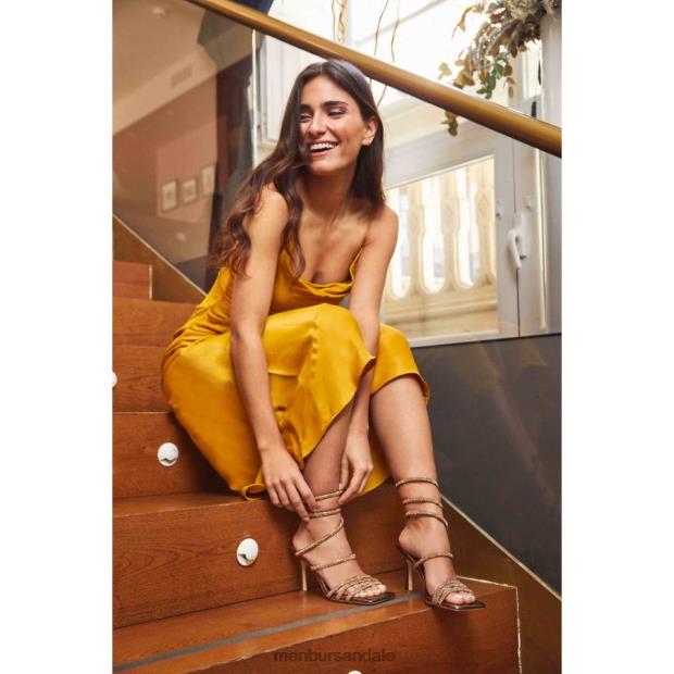 lepus femei Menbur ZJ84J2555 bronz sandale