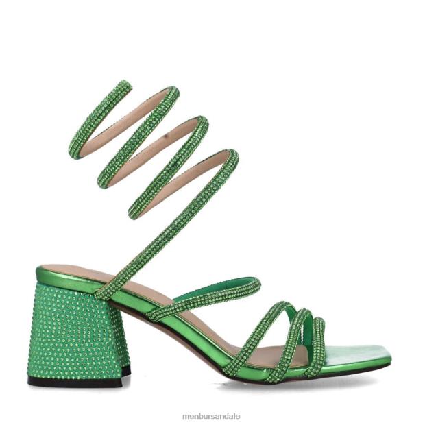 leu minor femei Menbur ZJ84J119 verde sandale