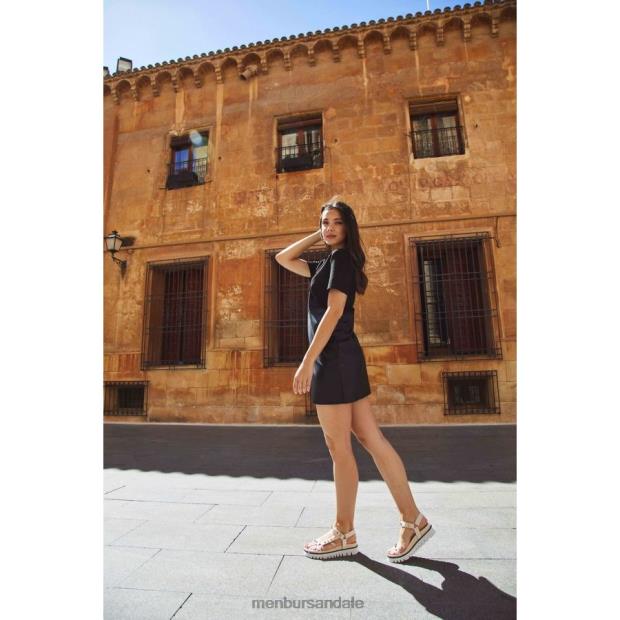 pesti femei Menbur ZJ84J45 alb sandale