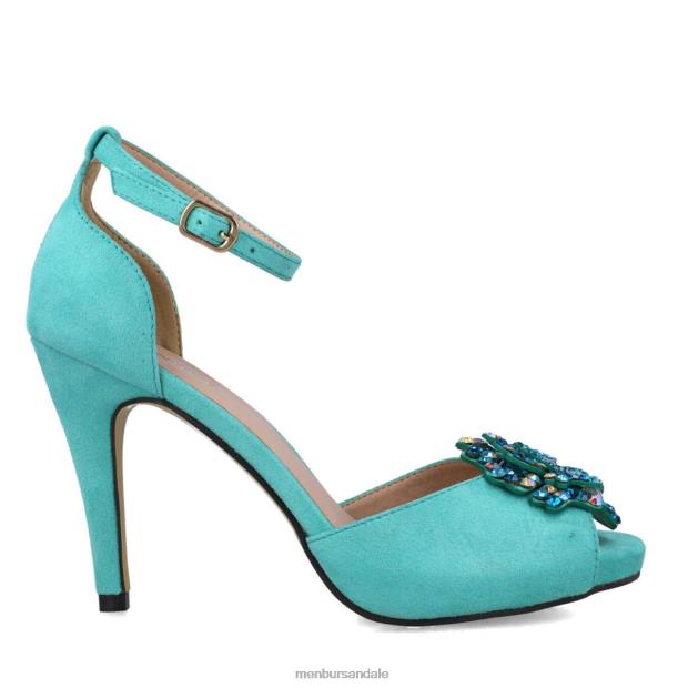 pupi femei Menbur ZJ84J2774 azul medio sandale