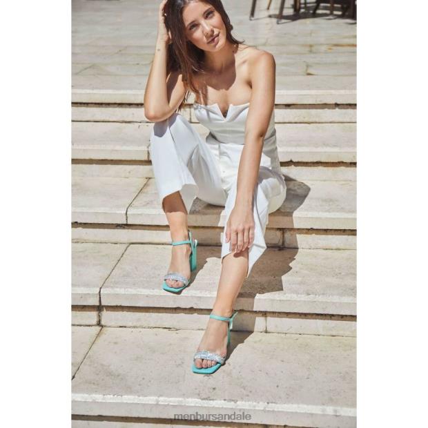 râs femei Menbur ZJ84J2593 azul medio sandale