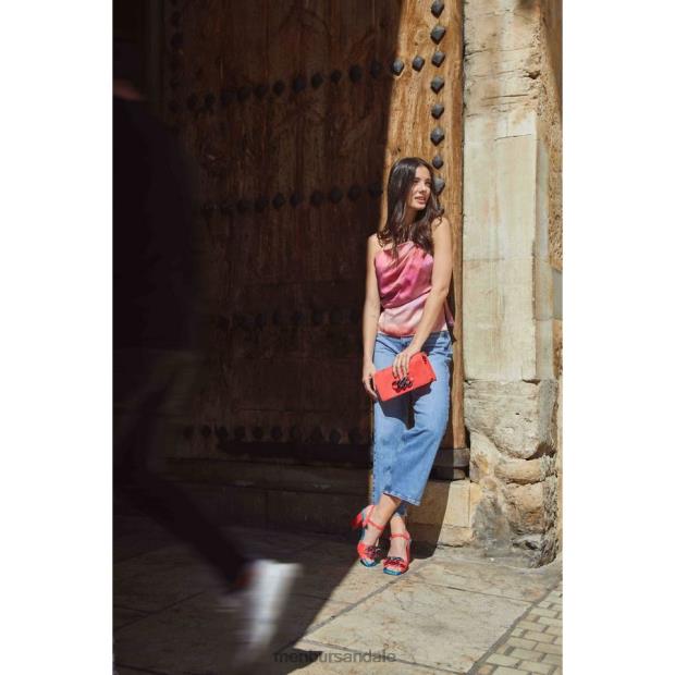 reticulele femei Menbur ZJ84J2585 coral sandale