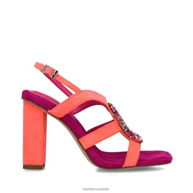 sagetae femei Menbur ZJ84J2892 coral sandale