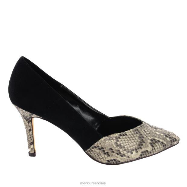 arriate femei Menbur ZJ84J1784 negru tocuri medii si joase