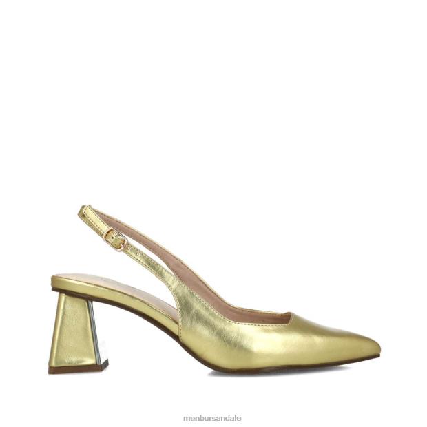 australe femei Menbur ZJ84J1609 aur tocuri medii si joase