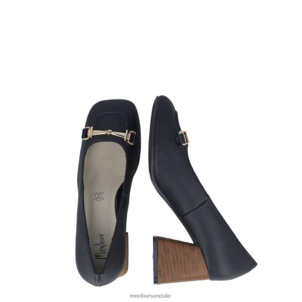 coral femei Menbur ZJ84J1633 negru tocuri medii si joase