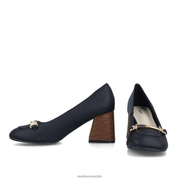 coral femei Menbur ZJ84J1633 negru tocuri medii si joase