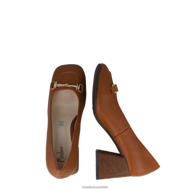 coral femei Menbur ZJ84J5622 maro tocuri medii si joase