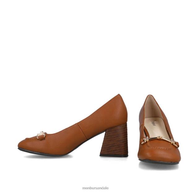 coral femei Menbur ZJ84J5622 maro tocuri medii si joase