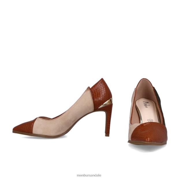 corisia femei Menbur ZJ84J5880 verde tocuri medii si joase