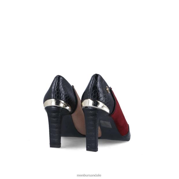 corisia femei Menbur ZJ84J5881 roșu tocuri medii si joase