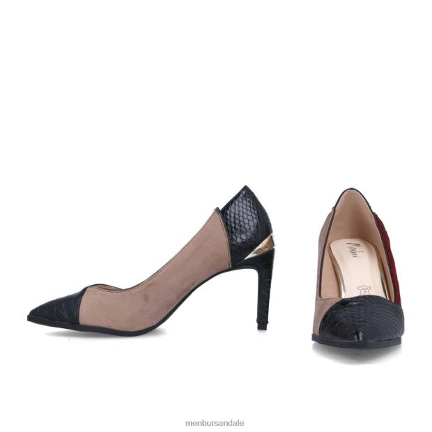 corisia femei Menbur ZJ84J5881 roșu tocuri medii si joase