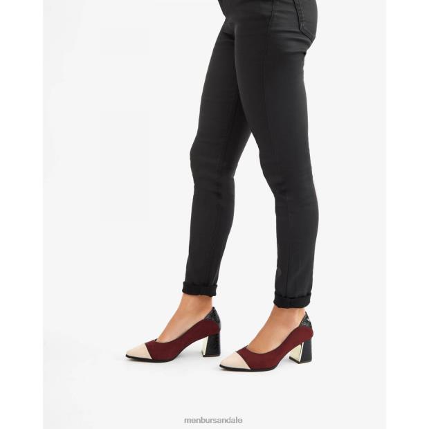 corisia femei Menbur ZJ84J5885 roșu tocuri medii si joase