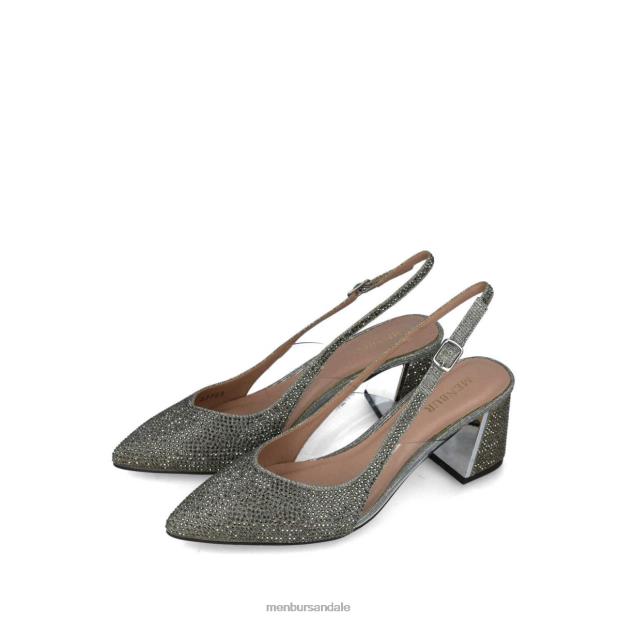 corvus femei Menbur ZJ84J5556 gri tocuri medii si joase