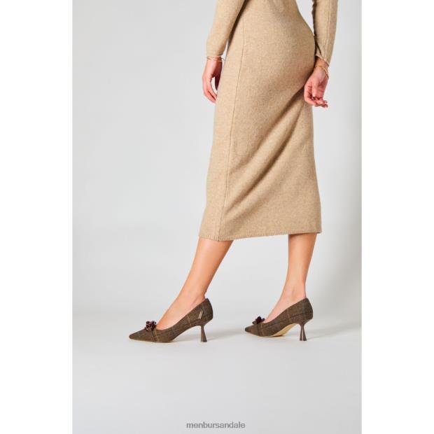 danburita femei Menbur ZJ84J5709 maro tocuri medii si joase