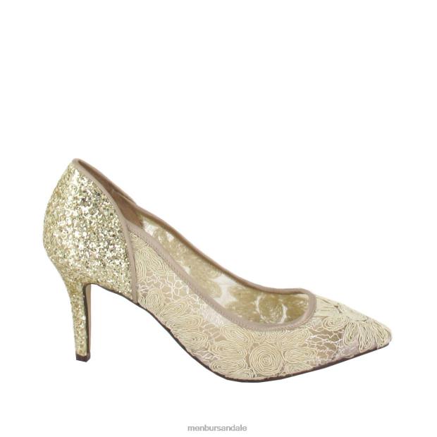 delavigne femei Menbur ZJ84J1767 aur tocuri medii si joase