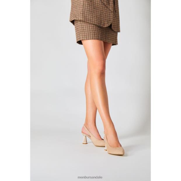 diorita femei Menbur ZJ84J5639 bej tocuri medii si joase