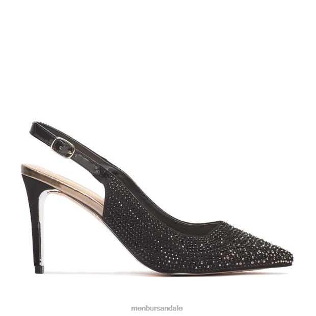 dotti femei Menbur ZJ84J1804 negru tocuri medii si joase