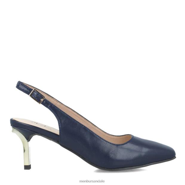 dunite femei Menbur ZJ84J1640 albastru inchis tocuri medii si joase