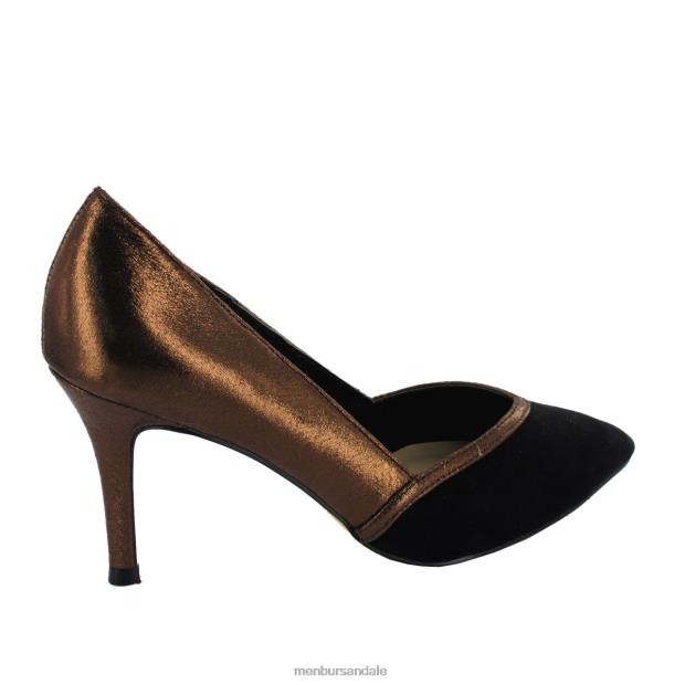 estepona femei Menbur ZJ84J6019 bronz tocuri medii si joase