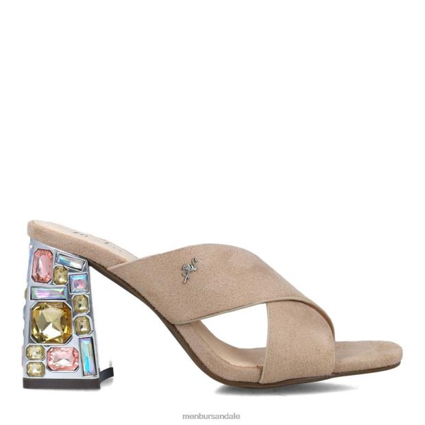 eudaimonia femei Menbur ZJ84J1713 bej tocuri medii si joase