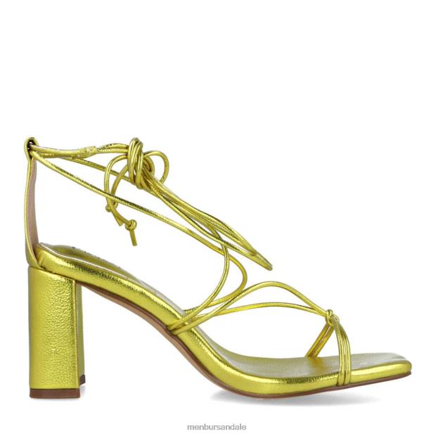 eutimia femei Menbur ZJ84J5768 galben tocuri medii si joase