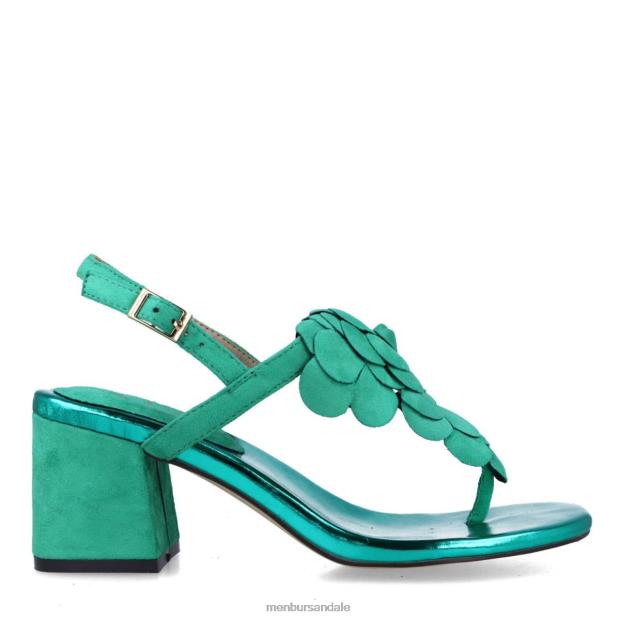 fenonte femei Menbur ZJ84J5726 verde tocuri medii si joase