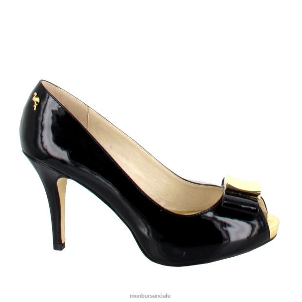 gallet femei Menbur ZJ84J1764 negru tocuri medii si joase