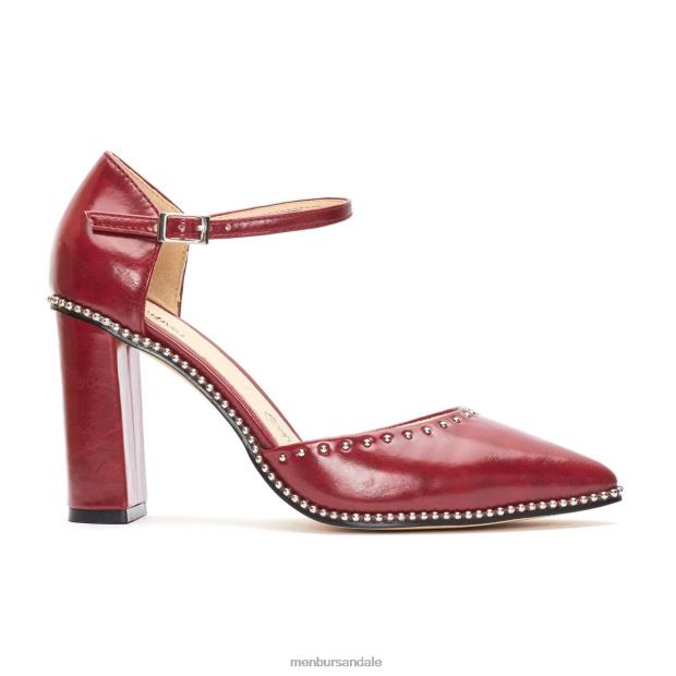 lesis femei Menbur ZJ84J1869 roșu tocuri medii si joase